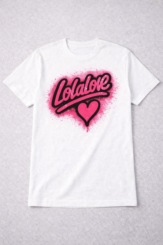 LoLaLove Classic Tee – Signature Script