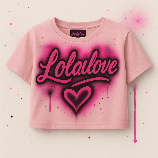 LoLaLove Crop Top – Heart-L Edition