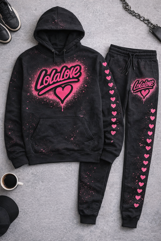 LoLaLove Jogger Set – Heart-L Collection