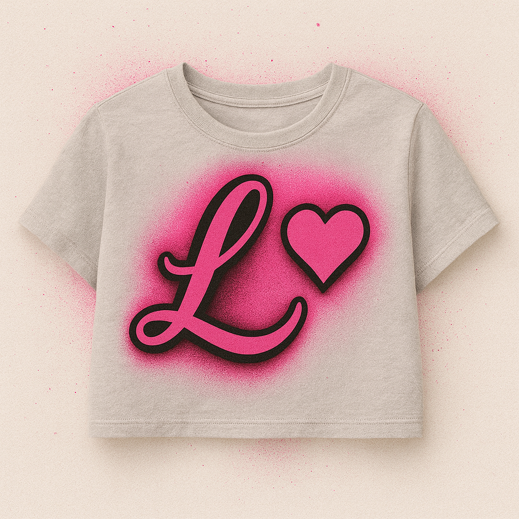 LoLaLove Crop Top – Heart-L Edition