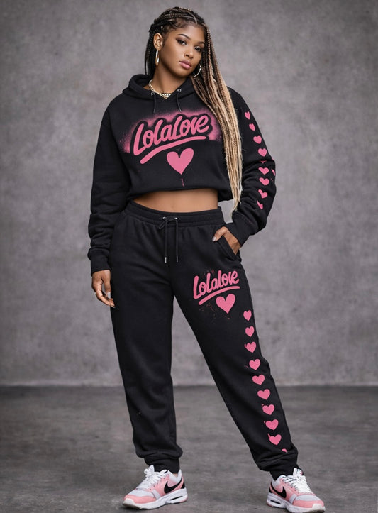 LoLaLove Jogger Set – Heart-L Collection